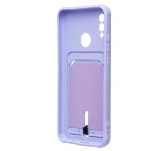 Чехол-накладка - SC304 с картхолдером для "Huawei Honor 10 Lite/P Smart 2019" (dark violet) (223210)#2100137