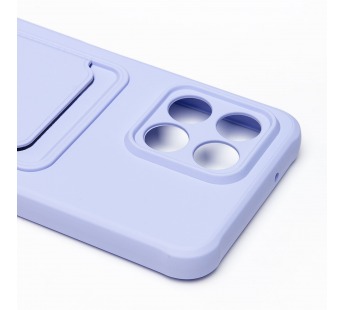 Чехол-накладка - SC304 с картхолдером для "Huawei Honor X6" (dark violet) (223207)#2100133