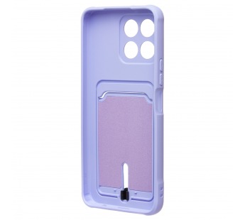 Чехол-накладка - SC304 с картхолдером для "Huawei Honor X6" (dark violet) (223207)#2100134
