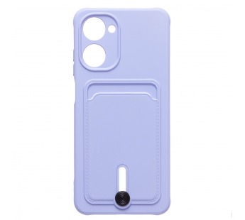 Чехол-накладка - SC304 с картхолдером для "OPPO realme 10 4G" (light violet) (223012)#1952095