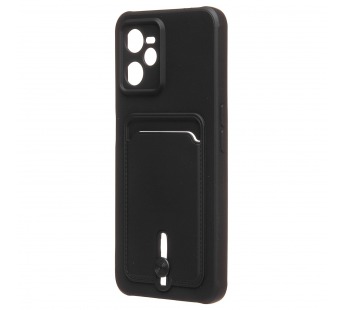 Чехол-накладка - SC304 с картхолдером для "OPPO realme C35" (black) (223013)#2100588