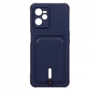 Чехол-накладка - SC304 с картхолдером для "OPPO realme C35" (dark blue) (223015)#1952097