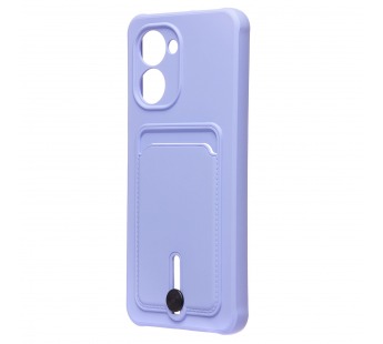 Чехол-накладка - SC304 с картхолдером для "Realme C33" (dark violet) (223216)#2100598
