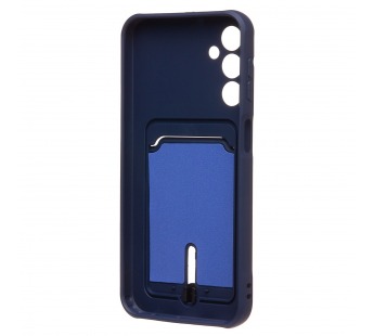 Чехол-накладка - SC304 с картхолдером для "Samsung Galaxy A24 4G" (dark blue) (223035)#2100568