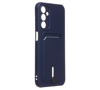 Чехол-накладка - SC304 с картхолдером для "Samsung Galaxy A24 4G" (dark blue) (223035)#2100569