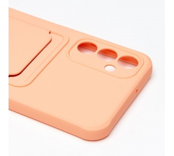 Чехол-накладка - SC304 с картхолдером для "Samsung Galaxy A24 4G" (light pink) (223033)#2100264