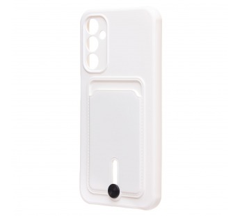 Чехол-накладка - SC304 с картхолдером для "Samsung Galaxy A24 4G" (white) (223037)#2100571