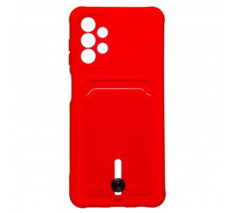 Чехол-накладка - SC304 с картхолдером для "Samsung SM-A047 Galaxy A04s" (red) (223028)#1952071