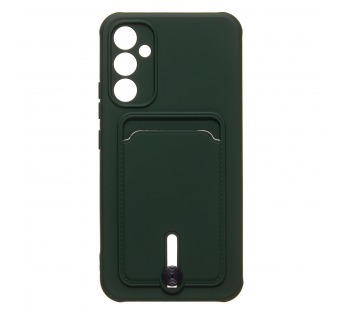 Чехол-накладка - SC304 с картхолдером для "Samsung SM-A346 Galaxy A34" (dark green) (223031)#1952075