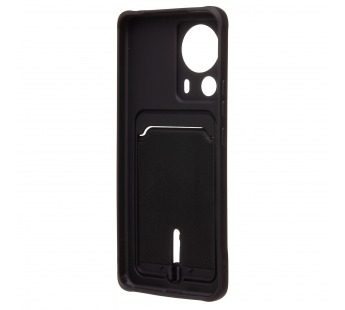 Чехол-накладка - SC304 с картхолдером для "Xiaomi 13 Lite" (black) (217994)#2100554