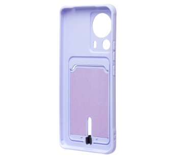 Чехол-накладка - SC304 с картхолдером для "Xiaomi 13 Lite" (light violet) (217996)#2100556