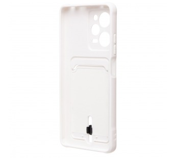 Чехол-накладка - SC304 с картхолдером для "Xiaomi Poco X5 Pro" (white) (218004)#2100515