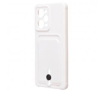 Чехол-накладка - SC304 с картхолдером для "Xiaomi Poco X5 Pro" (white) (218004)#2100516