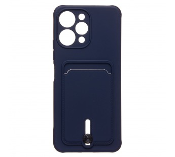 Чехол-накладка - SC304 с картхолдером для "Xiaomi Redmi 12" (dark blue) (223106)#1952040