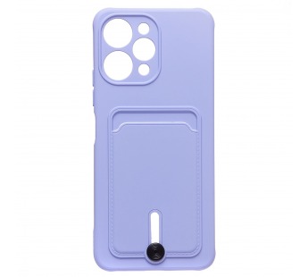 Чехол-накладка - SC304 с картхолдером для "Xiaomi Redmi 12" (light violet) (223105)#1952042