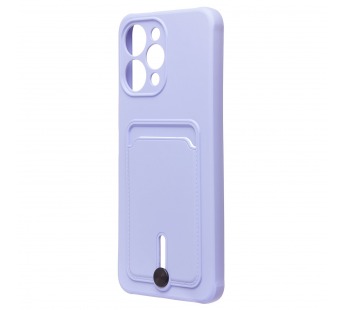 Чехол-накладка - SC304 с картхолдером для "Xiaomi Redmi 12" (light violet) (223105)#2100526