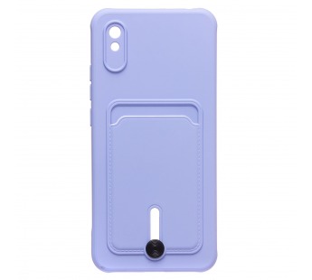 Чехол-накладка - SC304 с картхолдером для "Xiaomi Redmi 9A/Redmi 9i" (dark violet) (223227)#1952044