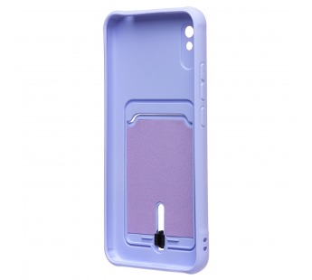 Чехол-накладка - SC304 с картхолдером для "Xiaomi Redmi 9A/Redmi 9i" (dark violet) (223227)#2100912
