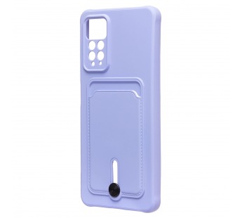 Чехол-накладка - SC304 с картхолдером для "Xiaomi Redmi Note 11 Pro 5G CN" (dark violet) (223231)#2100903