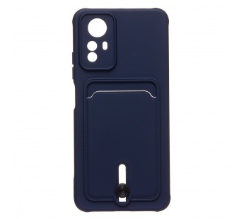 Чехол-накладка - SC304 с картхолдером для "Xiaomi Redmi Note 12S" (dark blue) (223100)#1952033