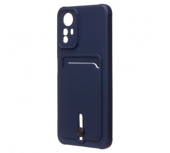 Чехол-накладка - SC304 с картхолдером для "Xiaomi Redmi Note 12S" (dark blue) (223100)#2100899