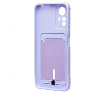 Чехол-накладка - SC304 с картхолдером для "Xiaomi Redmi Note 12S" (light violet) (223099)#2100892