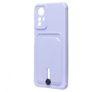 Чехол-накладка - SC304 с картхолдером для "Xiaomi Redmi Note 12S" (light violet) (223099)#2100893