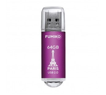 64GB накопитель Fumiko Paris розовый#1947822