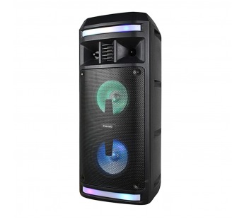 Портативная колонка FUMIKO Sample FBS41-01 (Bl/USB/TF/FM/AUX/микр/ПДУ/цветомуз/30Вт) черная#1966932