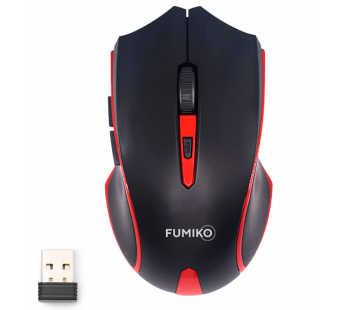 Беспроводная мышь Fumiko Edge FMA-09-R черно-красная#1950386