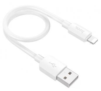 Кабель USB - Lightning HOCO X96 0.25м 2.4A (белый) [21.11], шт#1967084