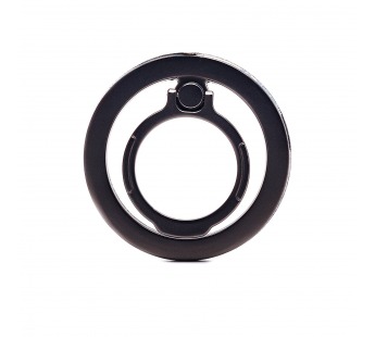 Держатель кольцо (Ring) Popsockets SafeMag металлическое (black) (222709)#1969126