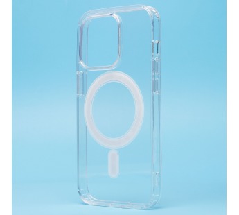 Чехол-накладка - SM006 SafeMag для "Apple iPhone 15 Pro Max" (прозрачный) (222527)#1948849
