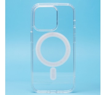 Чехол-накладка - SM006 SafeMag для "Apple iPhone 15 Pro Max" (прозрачный) (222527)#1948848