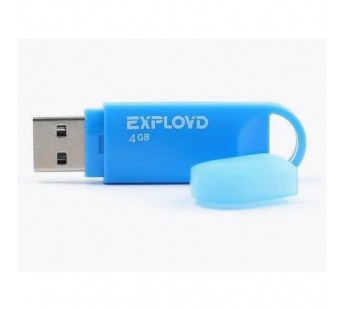Флэш накопитель USB  4 Гб Exployd 570 (blue) (74324)#1948854