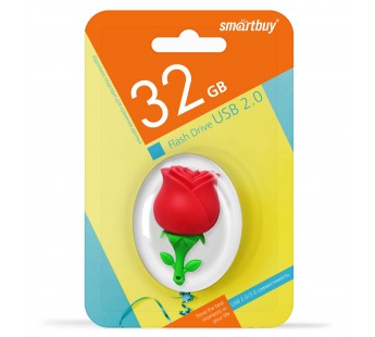 Флэш накопитель USB 32 Гб Smart Buy Wild series  Роза (226146)#1948833