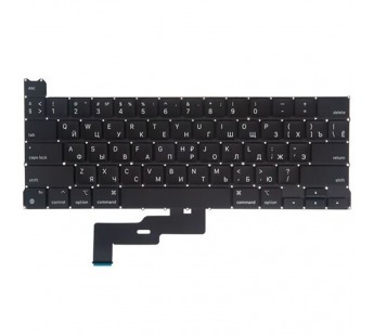 Клавиатура для Apple MacBook Pro 13" M1 A2338 Late 2020 черная (горизонтальный Enter)#2071266