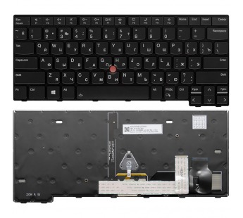 Клавиатура для Lenovo ThinkPad L14 (4th Gen) черная с подсветкой#1948998