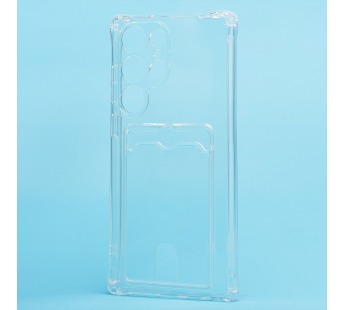 Чехол-накладка - SC276 с картхолдером для "Samsung Galaxy S23 Ultra" (transparent) (224810)#2092888