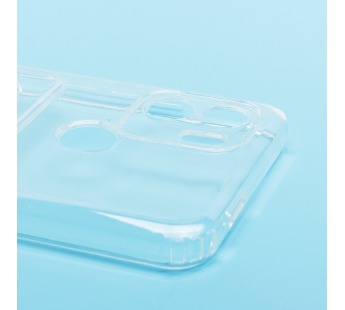 Чехол-накладка - SC276 с картхолдером для "Xiaomi Redmi A2+/Poco C51" (transparent) (224814)#2092884
