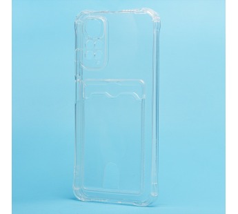 Чехол-накладка - SC276 с картхолдером для "Xiaomi Redmi Note 11 4G Global" (transparent) (224816)#2092882