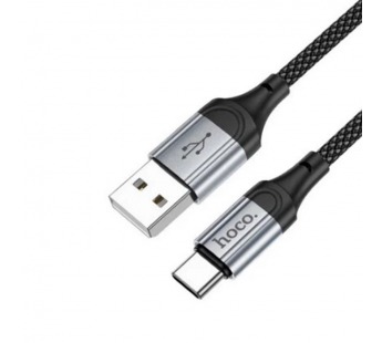 Кабель USB - Type-C Hoco X102 (3A/1m) черный#2102418