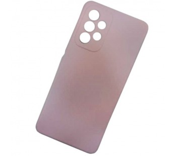 Чехол силиконовый Samsung A53 Silicone Cover пудровый#2086873