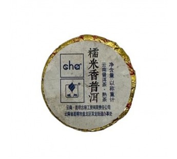 Чай Пуэр Шу 7гр Cha Золотая Таблетка Рисовый#1950361