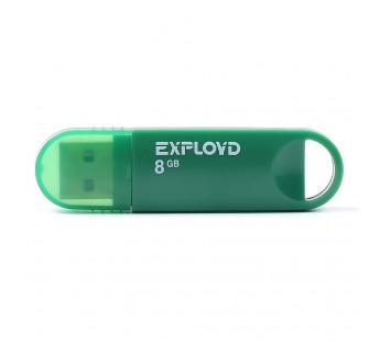 Флэш накопитель USB  8 Гб Exployd 570 (green) (74353)#1968654