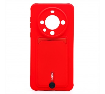 Чехол-накладка - SC304 с картхолдером для "Huawei Mate 60 Pro" (red) (223967)#1955493