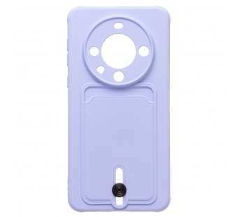 Чехол-накладка - SC304 с картхолдером для "Huawei Mate 60 Pro+" (light violet) (223971)#1955550