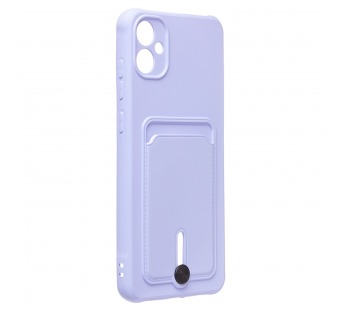 Чехол-накладка - SC304 с картхолдером для "Samsung SM-A055 Galaxy A05" (light violet) (223981)#1955474