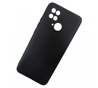 Чехол силиконовый Xiaomi Redmi 10C Silicone Cover Nano черный#2086947