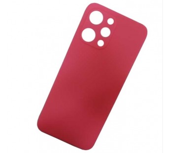 Чехол силиконовый Xiaomi Redmi 12 Soft Touch матовый фуксия#2087359